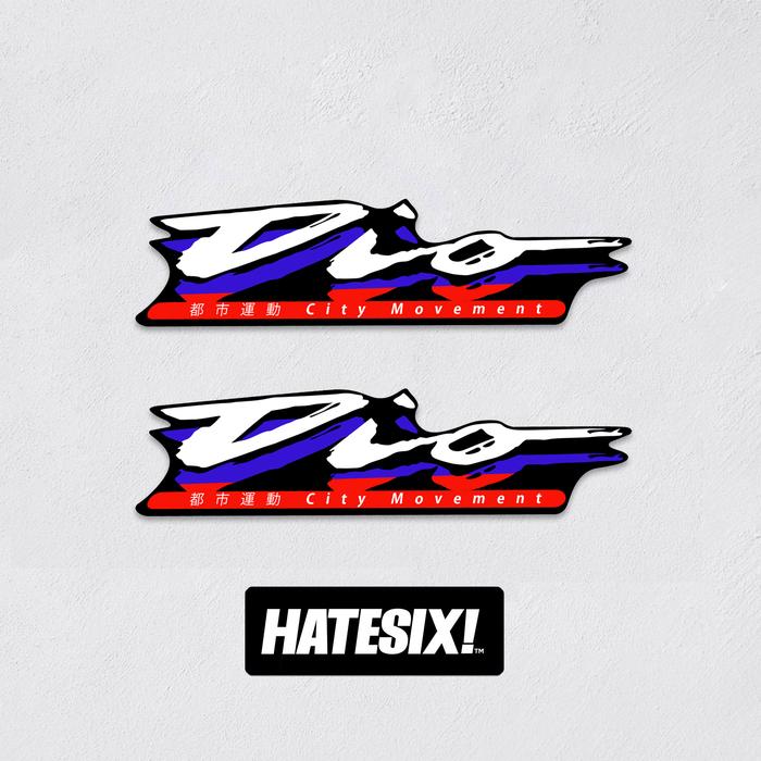 Gambar Decal Stiker Honda Dio Spacy  Full Colours Kalcer Hatesix - Biru Tua dari Hatesix Store undefined 5 Tokopedia