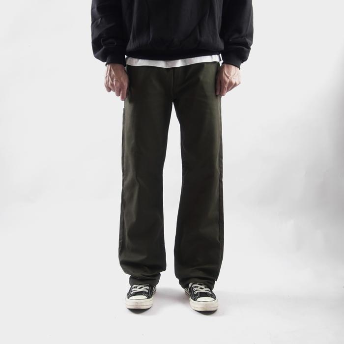 Gambar Wised Watson Olive Work Pants atau Celana Chino Regular Fit - 28 dari WISED CLOTHING undefined Tokopedia