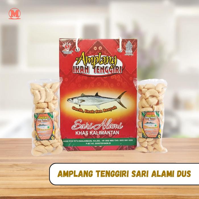 Gambar Amplang Ikan Tenggiri Sari alami-Dus Besar dari sentra matahari undefined Tokopedia
