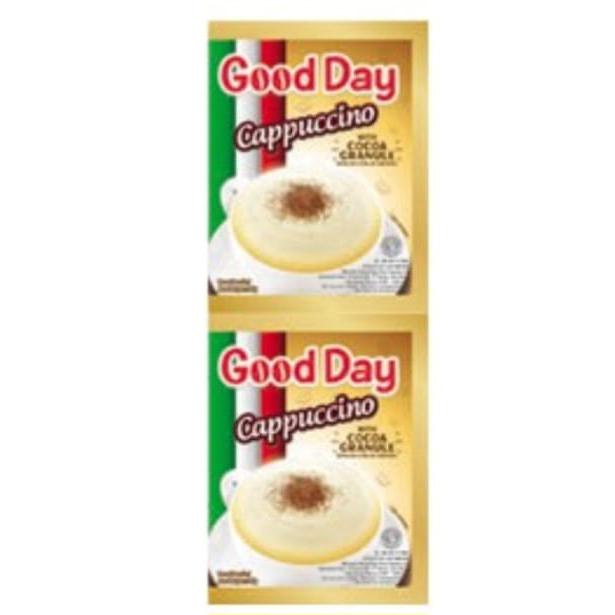 Gambar Kopi Cappuccino GOOD DAY 25gr Isi 10 Sachet (1 Renceng) dari Ciprinastore undefined Tokopedia