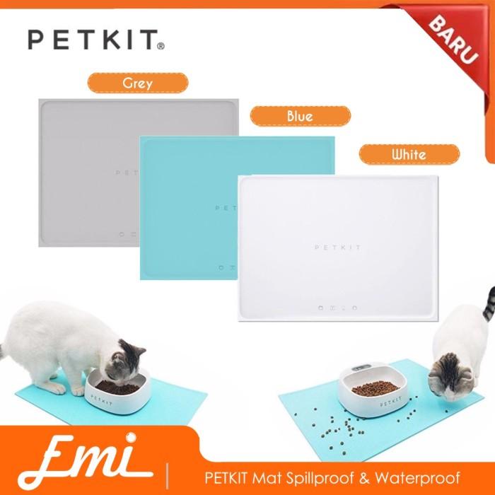 Gambar PETKIT Mat Spillproof & Waterproof Alas Makan Hewan - Biru Muda dari Emilab Indonesia undefined Tokopedia