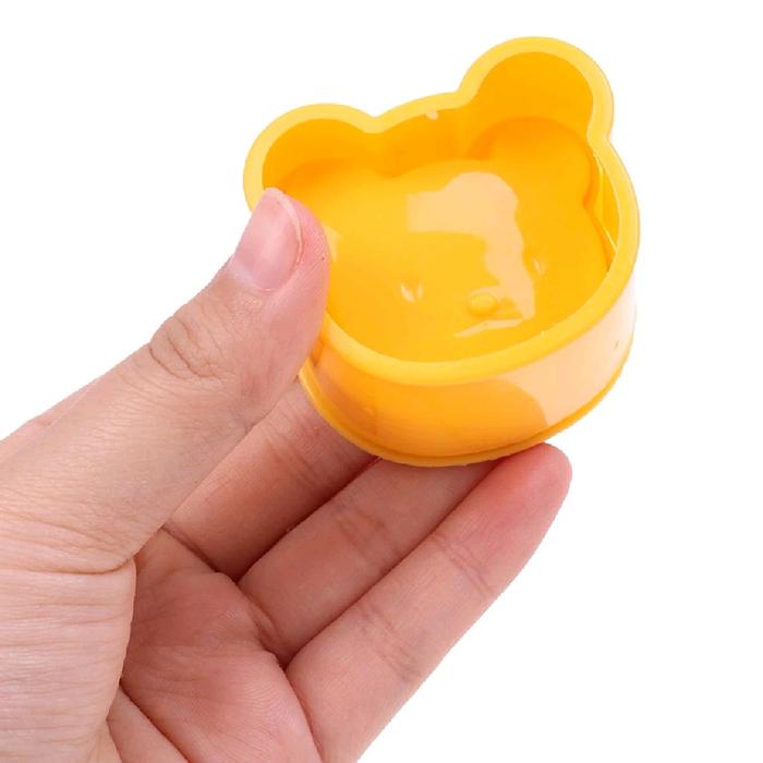 Gambar Cetakan Nasi Bento Karakter 3 in 1 Cetakan Nasi Motif Lucu Rice Mold - 1 Pcs dari Sumberaren123 undefined Tokopedia