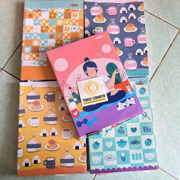 Gambar buku bigboss 42 lembar 1 pak isi 6 pcs motif campur book b5 besar stationary dari CAHAYA.KEBERKAHAN undefined Tokopedia
