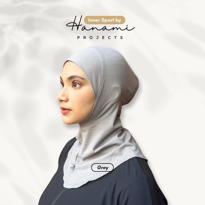 Gambar Hanami Inner Sport Hijab Olahraga Ciput Antem Dalaman - Grey dari Hanami Projects_NEW undefined Tokopedia