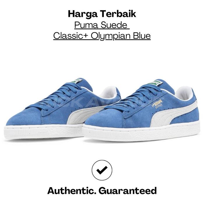 Puma Suede Classic+ Olympian Blue 40 di Kick Avenue  Tokopedia