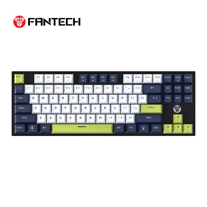 Gambar Fantech ATOM MORI SERIES Keyboard Mechanical Gaming RGB Layout 60% TKL Full Size Hotswappable 3 Pin - ATOM87S WHITE, Red Switch dari Fantech Official Store undefined Tokopedia