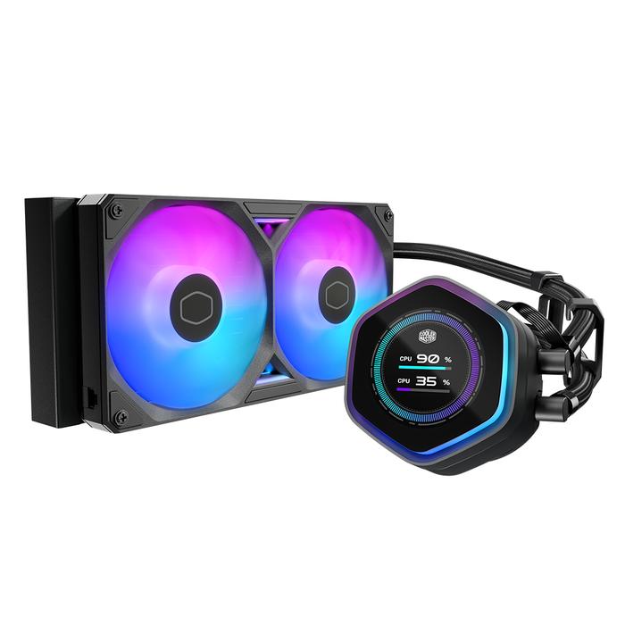 Gambar Cooler Master MasterLiquid 240 Atmos II LCD ARGB - Black dari Tech In Store undefined Tokopedia