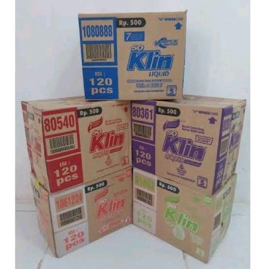 Gambar 1dus soklin liquid cair kemasan 500an -soklin liquid cair 1 dus isi 10renteng - MERAH dari Alfatih Shop30 undefined Tokopedia