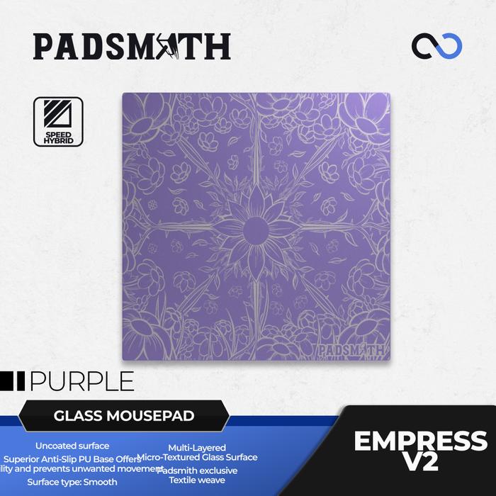 Padsmith Jual Padsmith Empress V2 Balanced Silicone Base Glass Gaming Mousepad ...