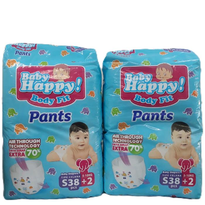 Gambar Paket 2 Ball Popok Bayi Baby Happy S38/M32/L28/XL26/XXL24 - S38 dari Skymoon Toksu undefined Tokopedia