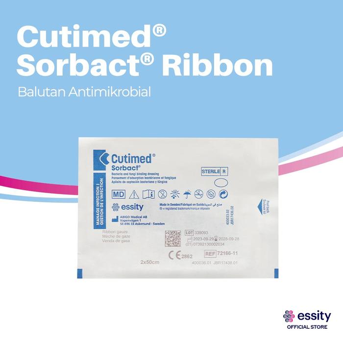 Gambar Cutimd Sorbact Ribbon (1 Pcs) - 2x50 dari Essity Kota Depok Tokopedia