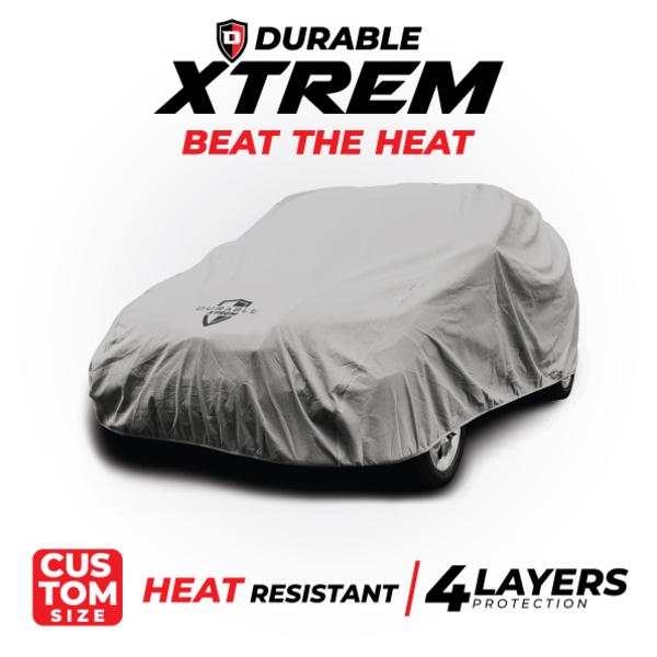 Gambar Cover Mobil Xtrem 4 Layer Durable FOR Jeep Wrangler Rubicon Long 2P 4P Shoot Hummer CJ7 Renegade Brute BJ40 Sahara YJ TJ 4000CC Compass Grand XJ Cherokee WK2 SJ KJ KK KL JK Sport Tubular Buggy Range Rover Long Wheelbase Cadillac Escalade - Xtrem Abuabu, Jeep Renegade dari Durable Indonesia Kota Tangerang Tokopedia