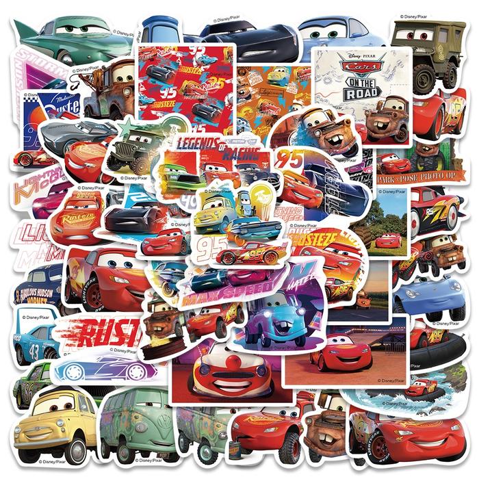 Gambar [50PCS]Stiker Disney Kartun Stiker Pack Cars Lightning McQueen Stiker Anak Stiker Kualitas tinggi Tahan Gores Decal Vinyl Stiker Anti Air- Sticker Aesthetic Buku Journal Koper Stiker Casing HP Stiker Laptop Helm Motor - YN064-10PCS, Standar dari LAURENSIUS STANLEY undefined Tokopedia