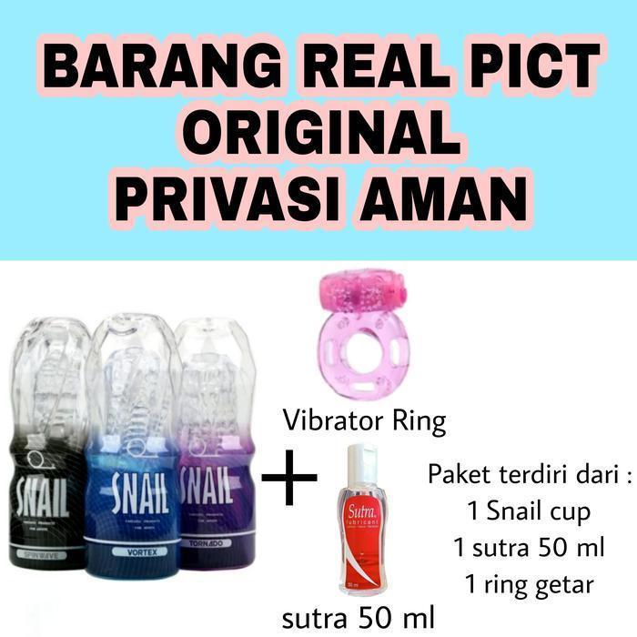 Gambar PROMO TENGA SNAIL TRANSPARAN CUP SILIKON DENGAN PELUMAS DAN RING COD dari atahagayh undefined Tokopedia