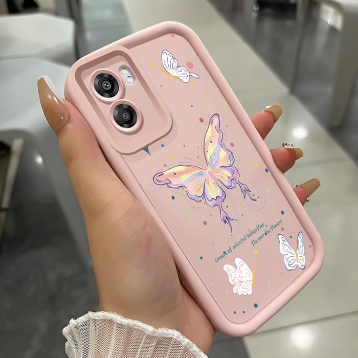 Gambar Casing Hp untuk OPPO A57 2022 A77 2022 A57s A57e A77s Case Kartun Lucu silikon lembut kupu-kupu Daffodil Cassing Handphone Sofcase Soft Kesing Silicone Cover Phone Case - Gaya1, OPPO A57 2022 dari Finmale undefined Tokopedia