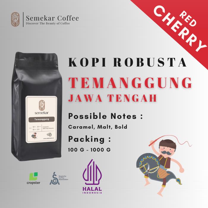 Gambar Semekar Coffee - Kopi Robusta Temanggung Jateng Origin Roasted Espresso Specialty Coffee - 100 gram, Bean/ Biji dari Semekar Coffee undefined Tokopedia
