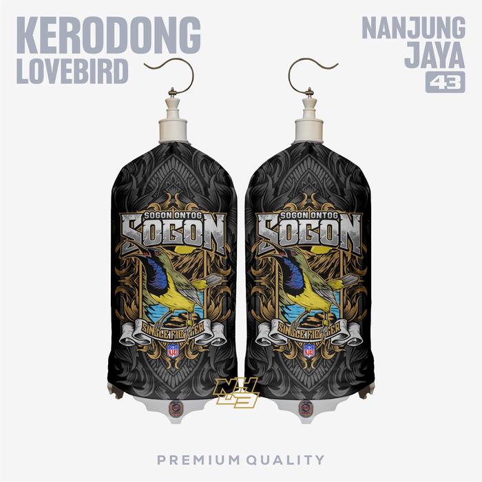 Gambar Kerodong Sangkar Burung Lovebird Motif SOGON & KONIN Terbaru Premium Quality - SOGON V3 dari NANJUNG JAYA 43 undefined Tokopedia