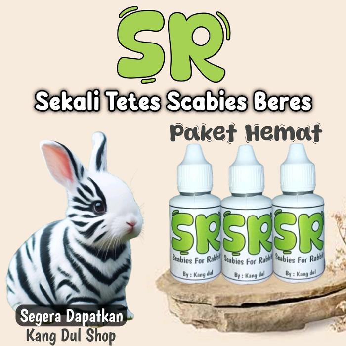 Gambar 3 Botol SR obat scabies kelinci dan kucing dari Kang dul shop undefined Tokopedia