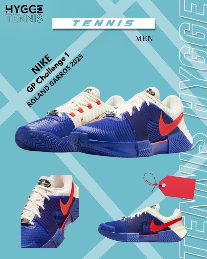 Gambar Nike Gp Challenge 1 - Roland Garros 2025 - Sepatu Tenis - 40.5 dari MERCHRIFKI undefined Tokopedia