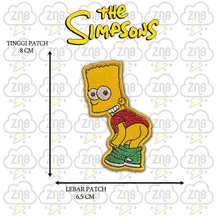 Gambar Patch simpsons patch bordir emblem patch animasi patch terlaris - SIM - 015 dari ZINBONS DENIM undefined Tokopedia