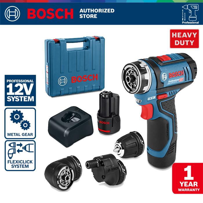Gambar Bosch Cordless Drill Driver / Bor Obeng Baterai 12Volt GSR 12V-15FC - GSR 12V-15 FC dari Bosch Tools Authorized MGK undefined Tokopedia