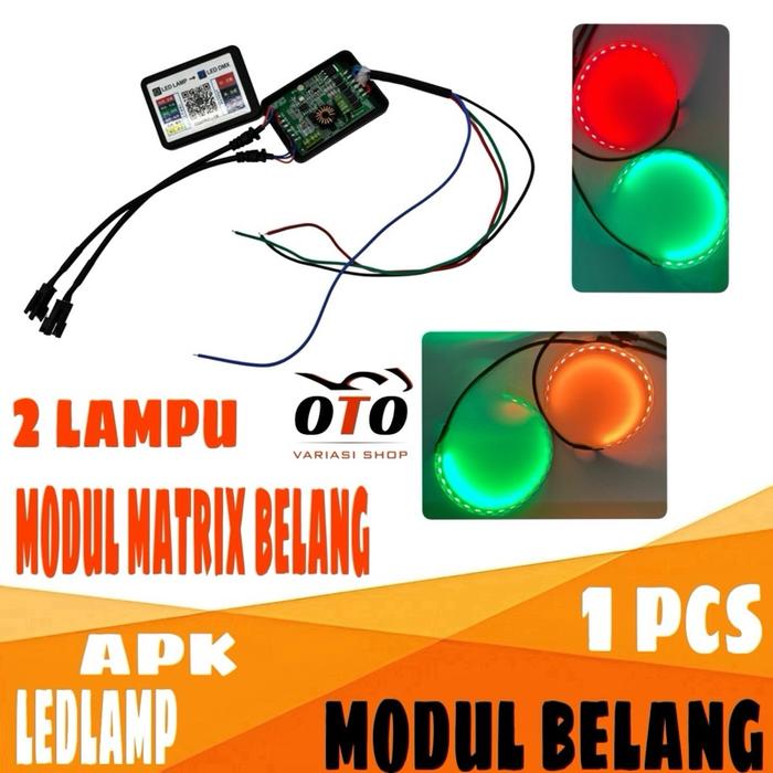 Gambar MODUL BELANG DEVIL RGB MATRIX WELCOME LIGHT APLIKASI LEDLAMP - BELANG dari OTO Variasi undefined Tokopedia
