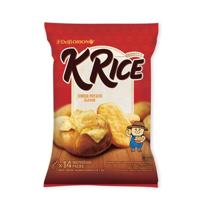 Promo DELFI ORION O'RICE KRICE SNACK, DELFI K RICE CRACKERS SEAWEED ...