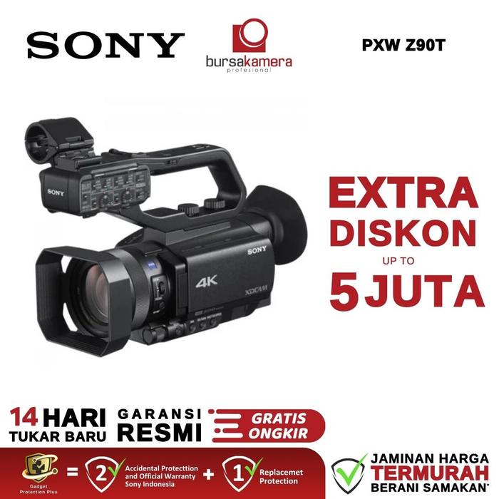 Gambar Sony PXW Z90T Sony Z90 4K HDR XDCAM Camcorder Sony Z90 T GARANSI RESMI - StandardPackage dari Bursa Kamera Profesional undefined Tokopedia