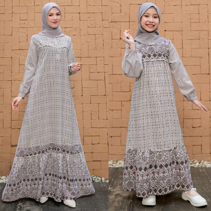 Gambar SEPLY Sarimbit 2026 Tenara Fallen Orchid Seply Original - Sarimbit SEPLY terbaru 2026 - Sarimbit Keluarga 2026 Lebaran Premium - Sarimbit Lebaran 2026 - Baju Couple Keluarga Ayah Ibu Anak - Seragam Lebaran Keluarga 2026 Mewah - Baju Lebaran 2026 Couple Ke - GAMIS, No 4 Anak dari Ethica Azka Hijab undefined Tokopedia