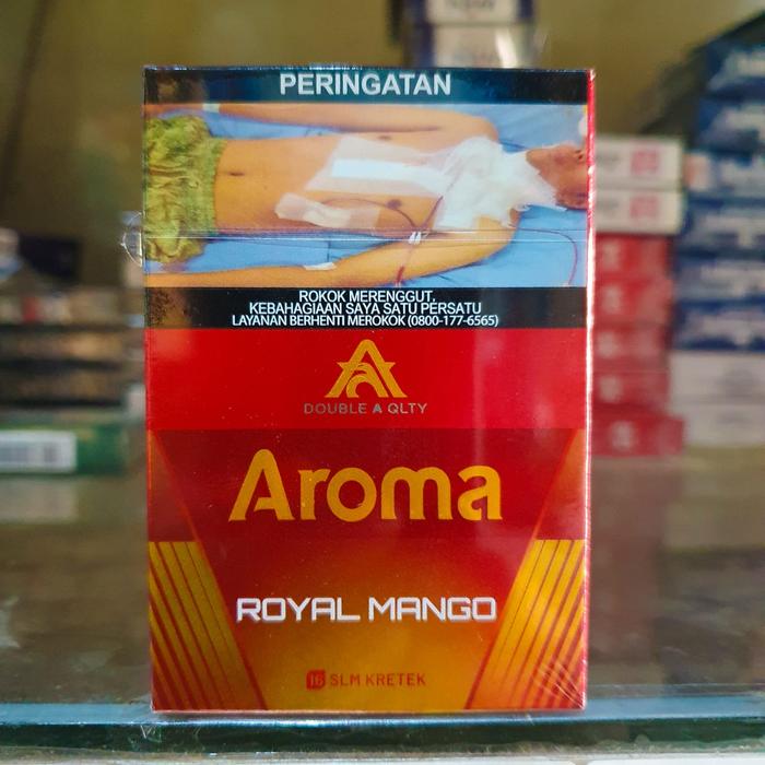 Gambar Rokok AROMA ROYAL MANGO SLIM 16 BATANG dari TOKO AKOH STORE undefined Tokopedia