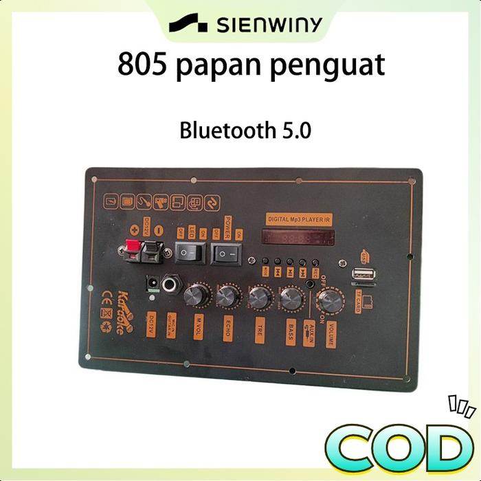 Gambar 【produk promosi】Papan Amplifier Mobil 7.4V Papan Decoder Amplifier Audio Bluetooth Speaker Amplifier Board Daya Pemutar MP3 USB Untuk Audio Kendaraan Accs dari SlENWlNY undefined Tokopedia
