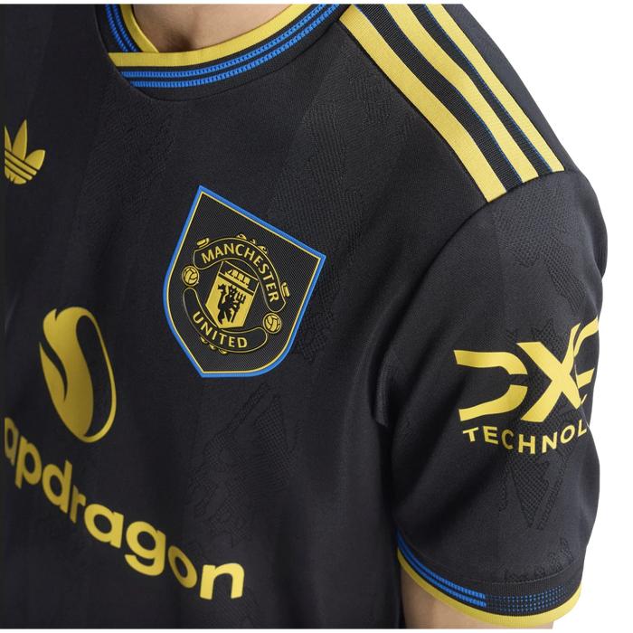 Gambar Jersey Adidas Manchester United 25/26 Authentic Third Jersey-ORIGINAL/JI7419 - BLACK, S dari elevenfootballid undefined Tokopedia