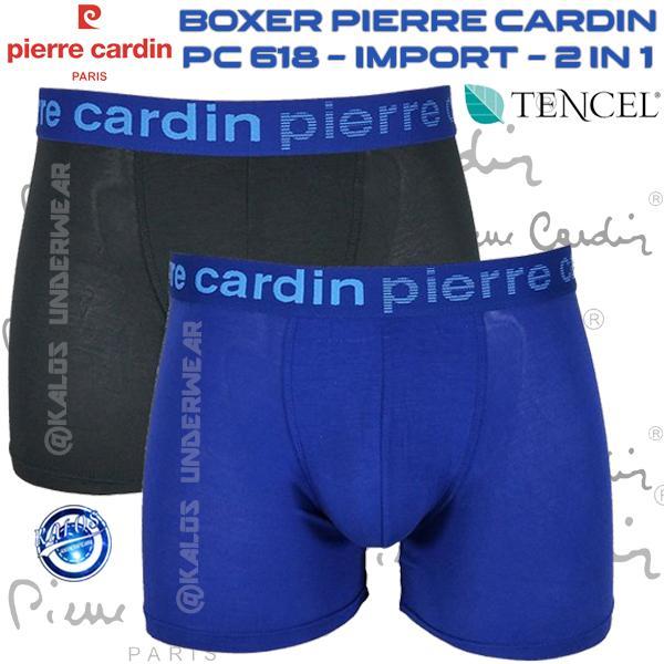 Gambar Promo Celana Dalam Boxer Pria Pierre Cardin PC 618 Import Isi 2 Bahan Tencel COD - M dari haozhe undefined 4 Tokopedia