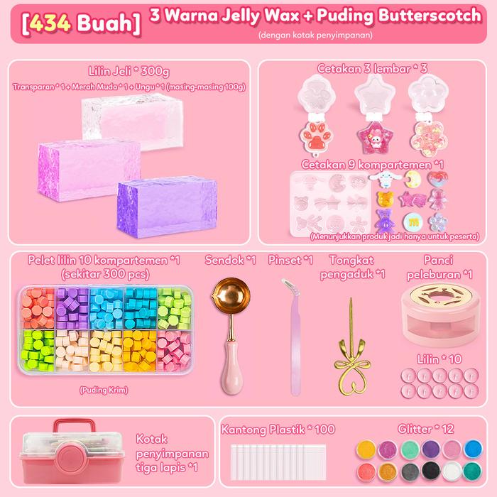 Promo [New Packaging] Mainan DIY Gantungan Kunci Akrilik Set Guka ...