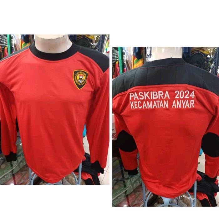 Gambar Kaos latihan paskibra bordir blkg - hitam, M dari Desi Asri_NEW undefined Tokopedia
