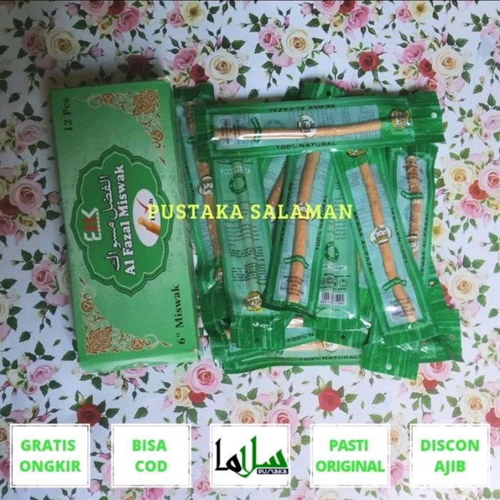 Gambar miswak siwak al fazal ecer dari Pustaka Salaman undefined Tokopedia