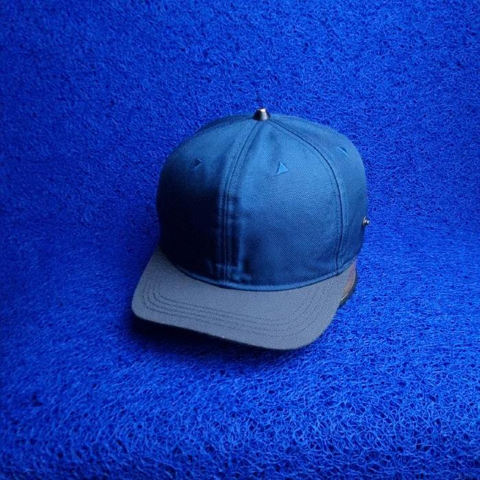 Gambar topi MLB yankees blank visor pendek dari Topi Alva undefined Tokopedia