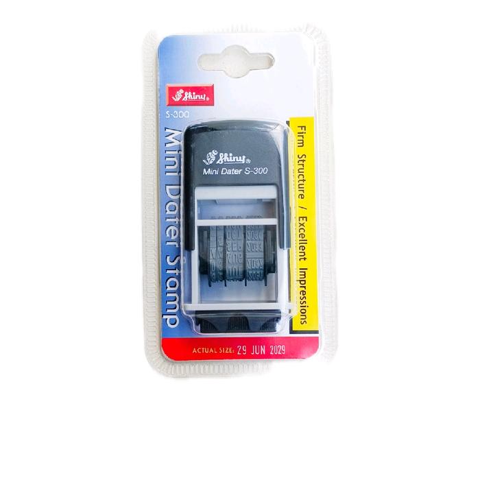 Gambar Stempel Tanggal Shiny Self-Inking S-300. Warna Biru, Hitam dan Merah. Karet Tahun Terbaru - S-300 Tinta Hitam dari Shiny Stempel Official Store undefined Tokopedia