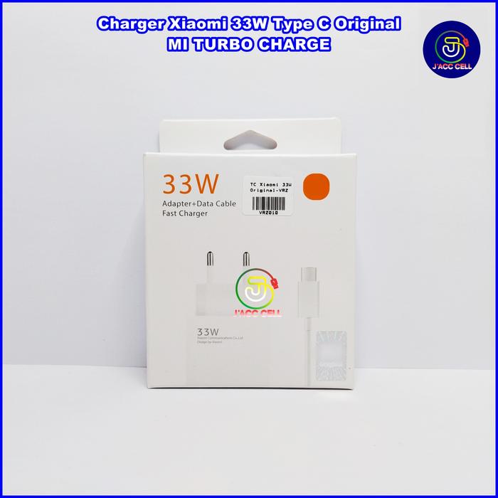 Gambar TC Charger 33W 67W Original Casan 33 Watt 67 Watt Type-C For Xiaomi MI TURBO CHARGE QC3.0 Fast Charging Original - 33W Mi Turbo dari J'ACC CELL undefined Tokopedia