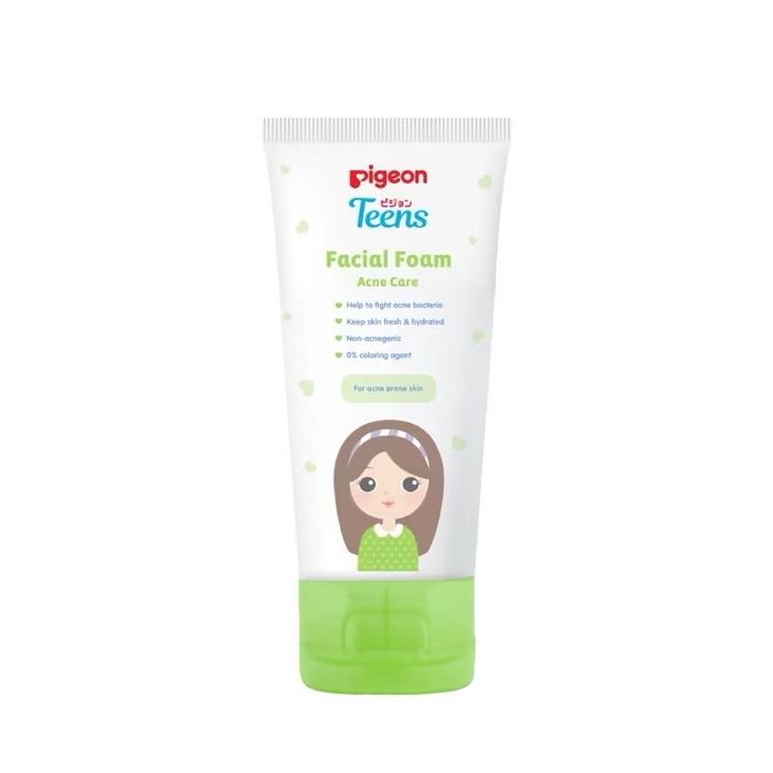 Gambar (ACNE CARE) PIGEON TEENS FACIAL FOAM Acne Care kulit berjerawat jerawat acne sabun cuci muka remaja teen teenage pigeon Pigeon Teens teen 40ml 100ml 40 ml 100 ml facial foam cleanser wajah face 40g 100g 40 gr 100 gr Cleansing - 40ml dari starryshop12 undefined Tokopedia