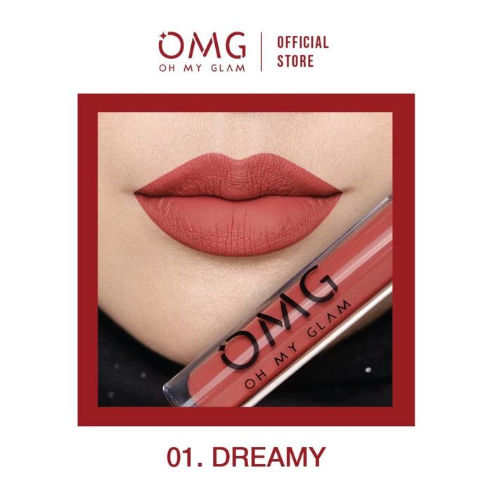 Gambar OMG OH MY GLAM Matte Kiss Lip Cream 3,5g / Lipcream OMG dari lokabuming undefined 2 Tokopedia