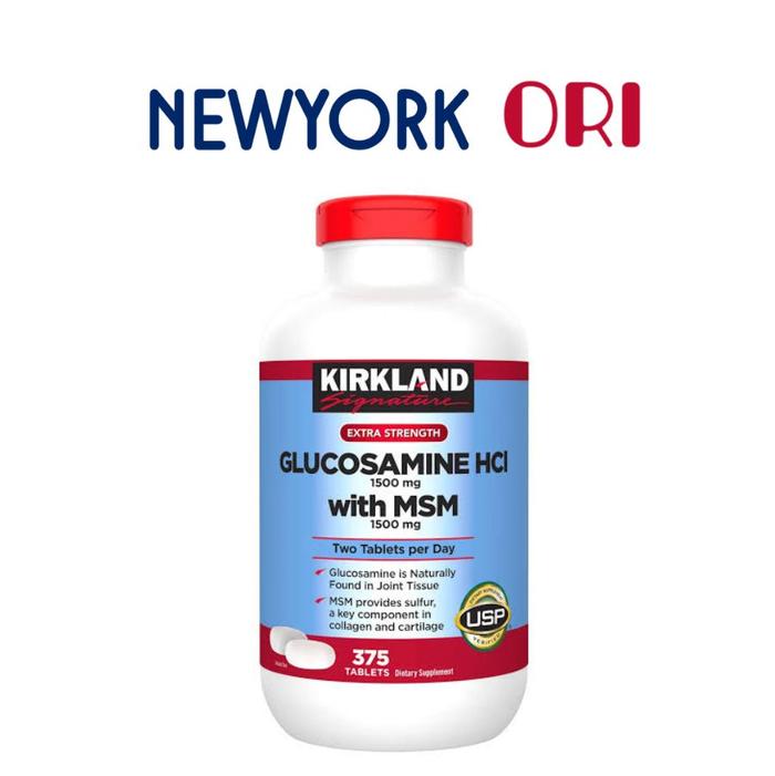 Gambar Kirkland Glucosamine HCI With MSM Menjaga Kesehatan Sendi dari Newyork Ori undefined Tokopedia