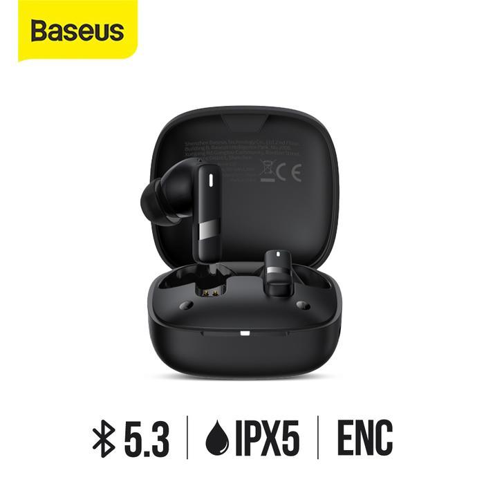 Gambar Baseus Bowie E20 / E-20 True Wireless Bluetooth Earphone TWS Mini Earbuds Powerful Bass - Hitam dari TokoTeknoPro undefined Tokopedia