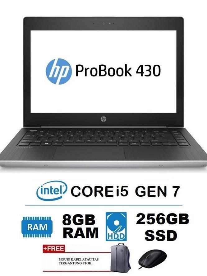 Jual Laptop HP ProBook 430 G5 Intel Core i5 GEN7 | 8GB | SSD 256GB