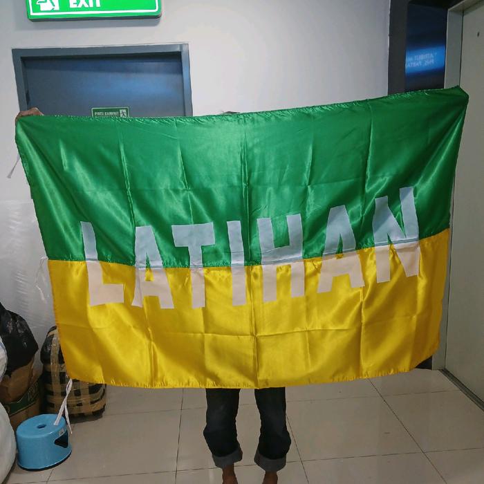 Gambar bendera latihan upacara 100x150cm dari Panjul Advertising undefined Tokopedia