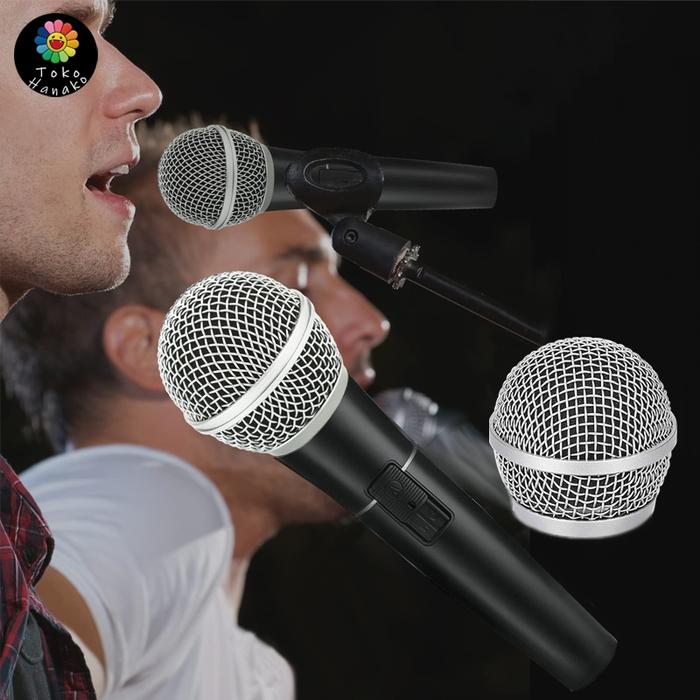 Gambar 1pc Kepala microfon Kepala Microphone Mic untuk SHURE SM58 BETA 58A - 1pc dari Moneka Stored undefined Tokopedia