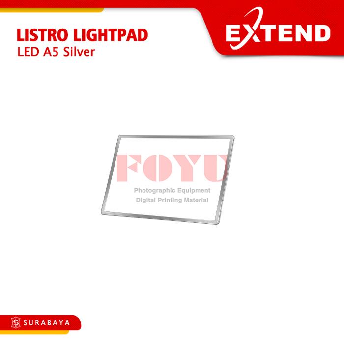 Gambar Listro LED Slim Light Pad A3 A4 A5 Neon Box Display Sign Board Cafe LED Menu Poster Banner Lampu Frame - A5 Silver Only, No Cetak - No Peti dari Foyu Photo undefined Tokopedia