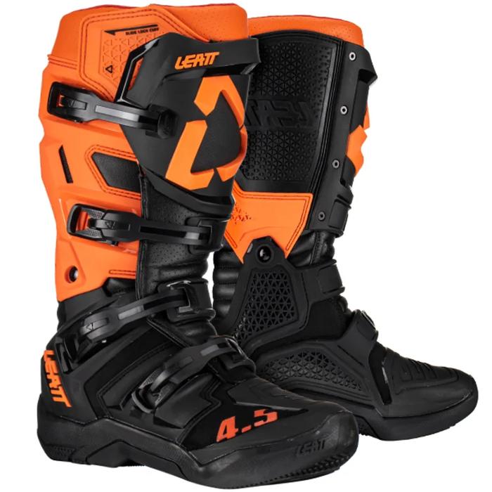 Gambar SEPATU BOOT LEATT 4.5 2023 - ORANGE, 11 (45.5-29.5cm) dari Leatt Indonesia Official undefined Tokopedia