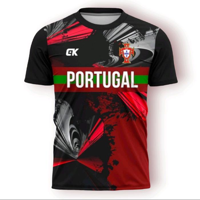 Gambar JERSEY PIALA DUNIA PORTUGAL JERSEY WORLD CUP 2022 TERBARU JERSEY SEPAK BOLA MURAH - ATASAN,PG,001, M dari Larisjersey undefined Tokopedia