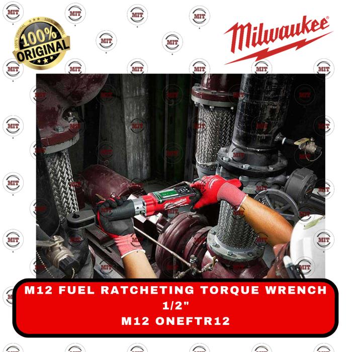 Gambar Milwaukee Kunci Momen Digital M12 FUEL Ratcheting Torque Wrench 1/2" - 2x4.0Ah+Charger dari Makmurindo Teknik undefined Tokopedia